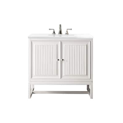 James Martin Vanities E645-V36-3WZ Athens 36" Free Standing Single
