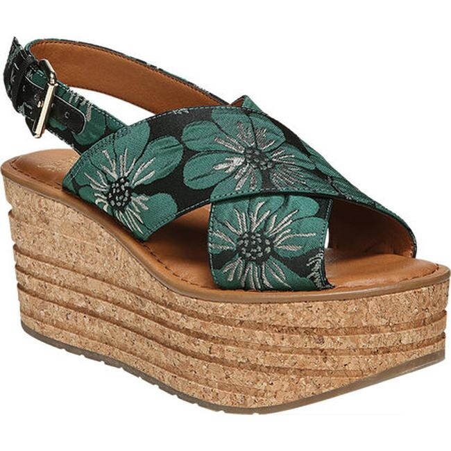 franco sarto green sandals