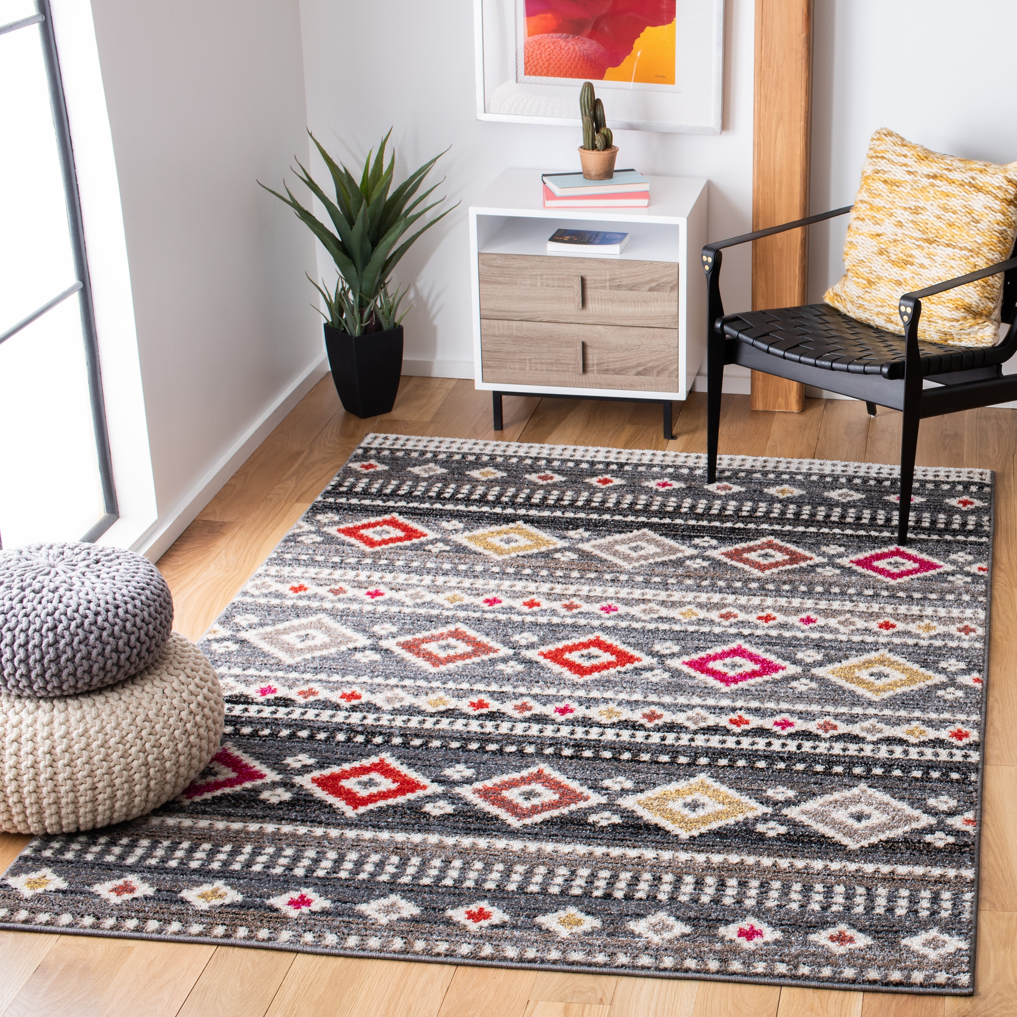 SAFAVIEH, Adirondack Gody Moroccan Boho Rug