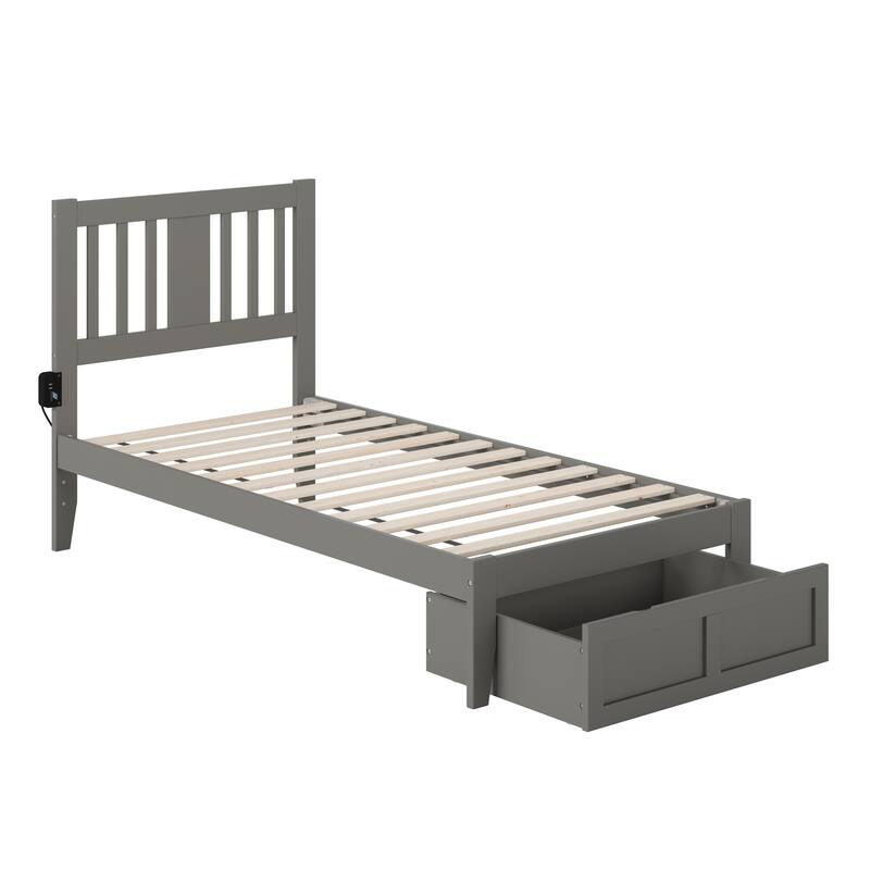 Tahoe Bed with Foot Drawer and USB Turbo Charger