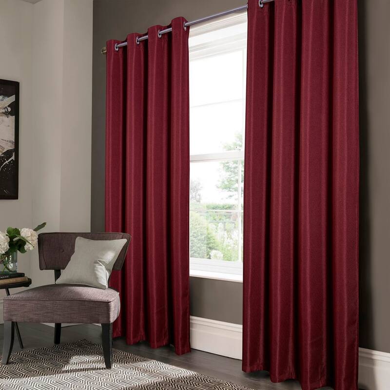 Lucas Textured Jacquard Blackout Window Curtain Panel