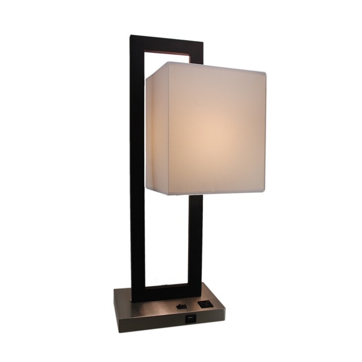 bedside lamps with usb and outlet