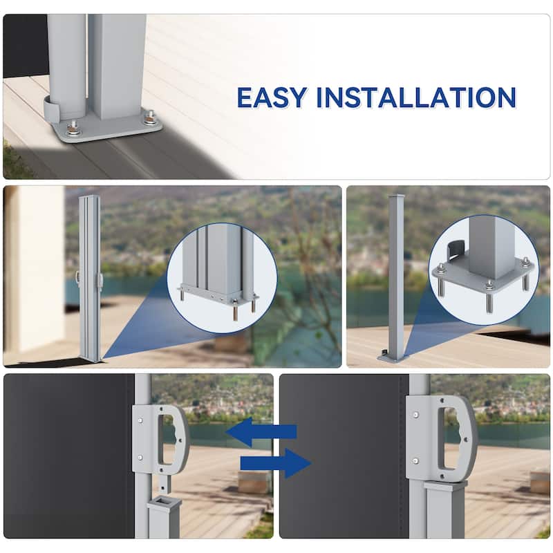 Polyester Cover Double Side Awning