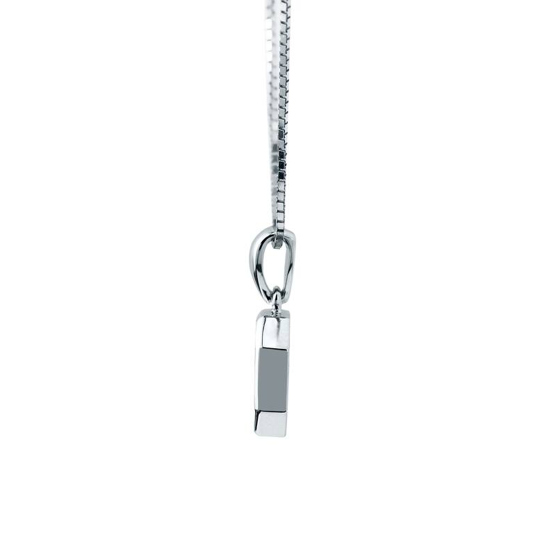 Auriya 3/4ctw Asscher-Cut Diamond Necklace 14-karat White Gold (G-H, VS1-VS2)