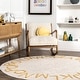 preview thumbnail 62 of 136, Nuloom Alphabet SpinClean Washable Round Rug