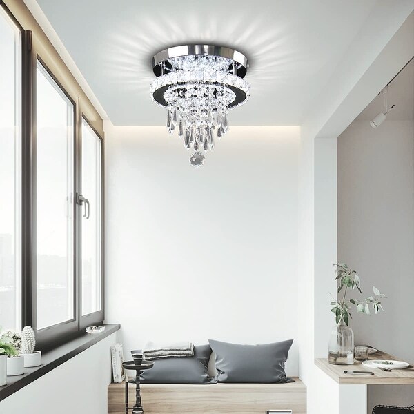 Closet chandelier flush mount cheap