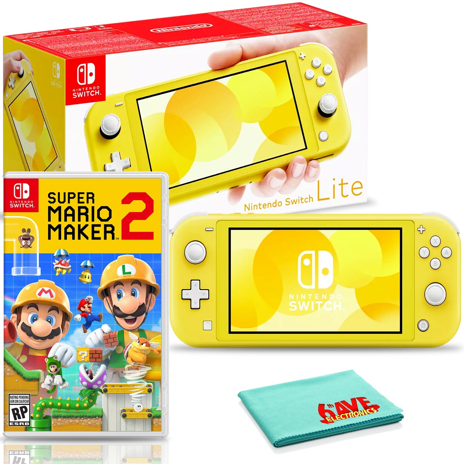 Switch lite mario maker 2 bundle Clearance