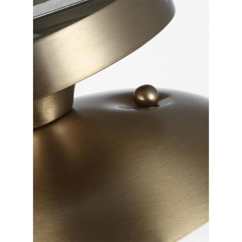 James Allan Clay Single Light 8" Wide Semi-Flush Globe Ceiling Fixture