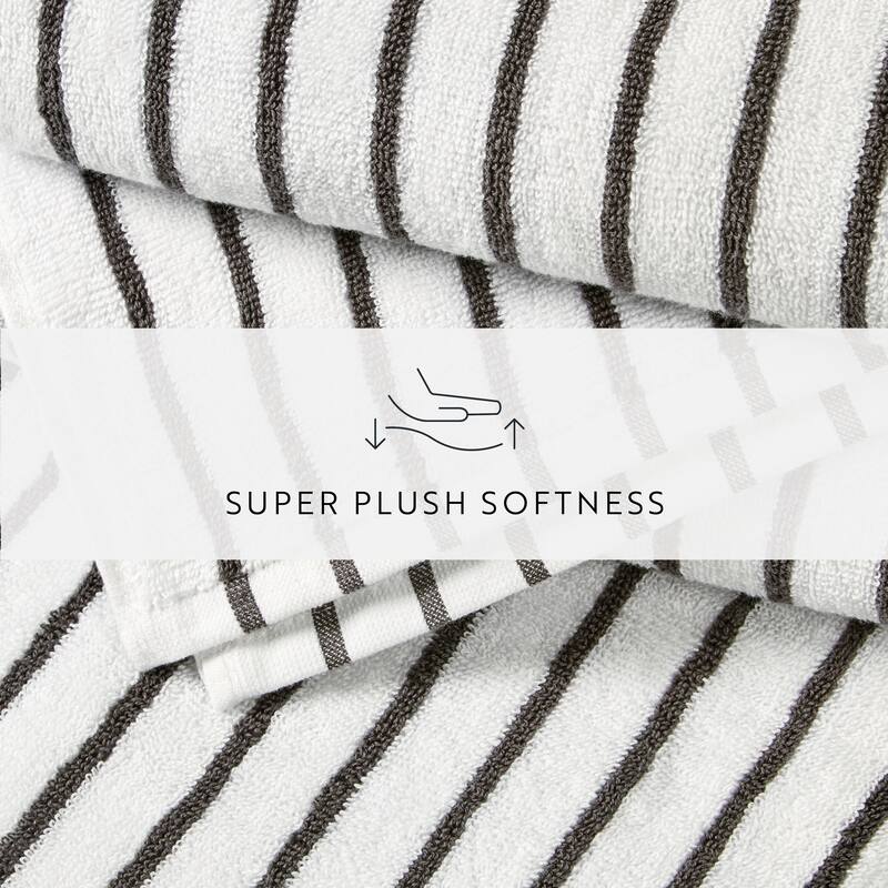 Becky Cameron Ultra Soft Plush Cotton Cabana Towels