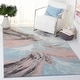 preview thumbnail 3 of 39, SAFAVIEH Glacier Latrina Modern Abstract Rug 2'3" x 4' - Pink/Blue - Rectangle