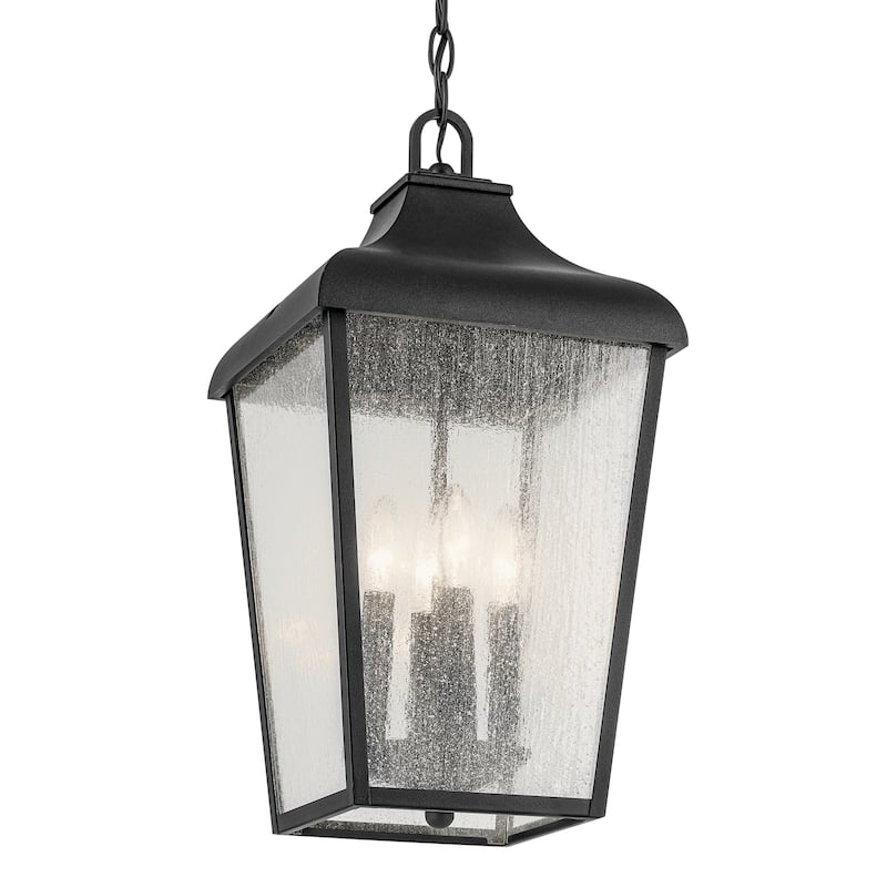 Kichler Forestdale 10" Wide 4 Light Outdoor Lantern Pendant