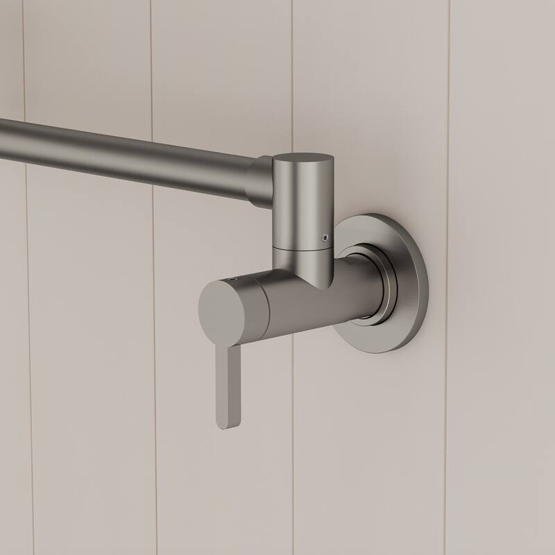 Wall Mounted Cold-Water Pot Filler,Folding Kitchen Faucet