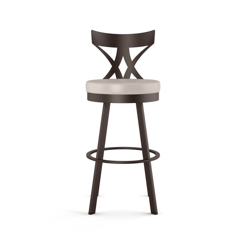 Amisco Washington Swivel Counter Stool