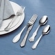 preview thumbnail 2 of 2, Wallace Hotel Lux 77-piece 18/10 Stainless Steel Flatware Set