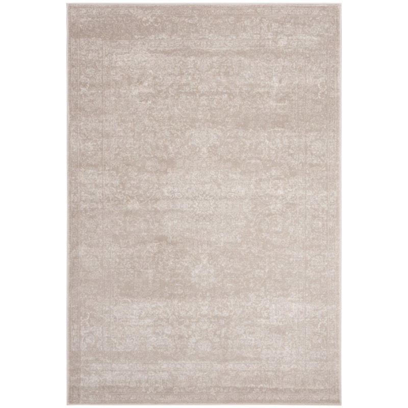 SAFAVIEH Carnegie Luvinia Distressed Oriental Rug - Light Beige/Cream - 5' 1" x 7' 6"
