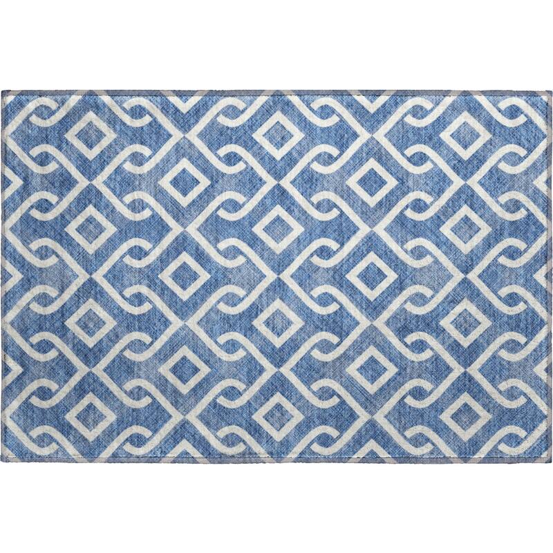 Premium Washable Super Soft Modern Medallions Mayfield Rug