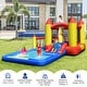 Inflatable Water Slide with Slide and Jumping Area - 157.5