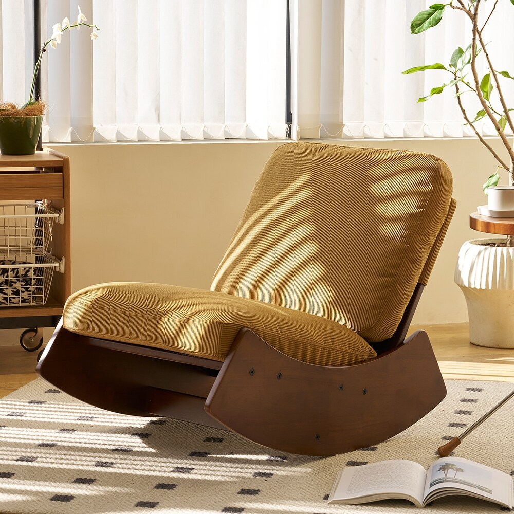 Orange glider chair outlet
