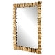 preview thumbnail 4 of 4, Uttermost Lev Antique Gold Mirror - 34"x 48.5"