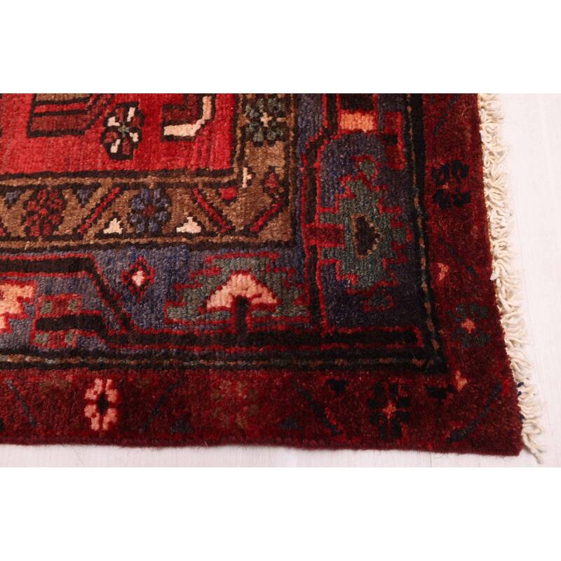 ECARPETGALLERY Hand-knotted Andelz Red Wool Rug - 3'11 x 6'11