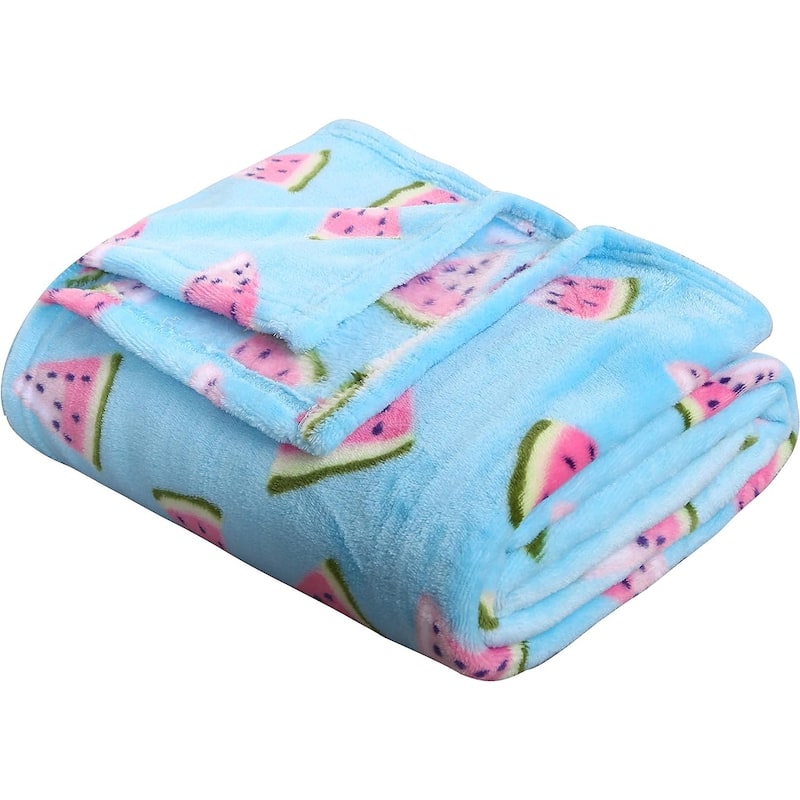 Home Essentials by Décor&More Tropical Plush Throw
