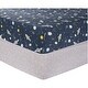 preview thumbnail 1 of 3, Rockets 2-Pack Microfiber Fitted Crib Sheet Set