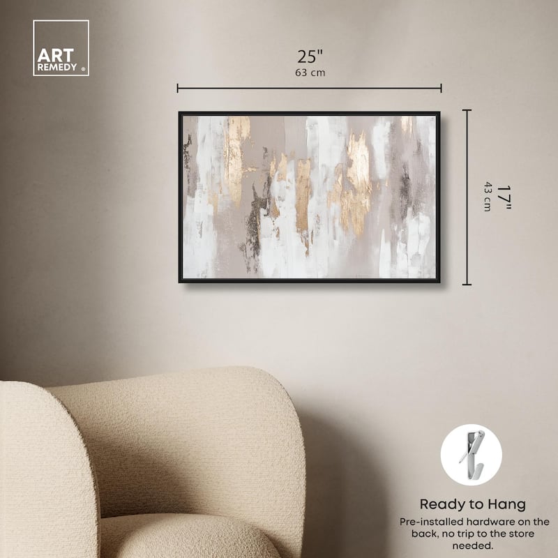 Gilded Brilliance I Canvas by Art Remedy