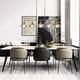 preview thumbnail 6 of 6, Modern Glam Large Farmhouse Gold Glass Chandelier Linear Island Dining Room Bar Pendant Lights - L 43.3" * W 7.1"* H 23"