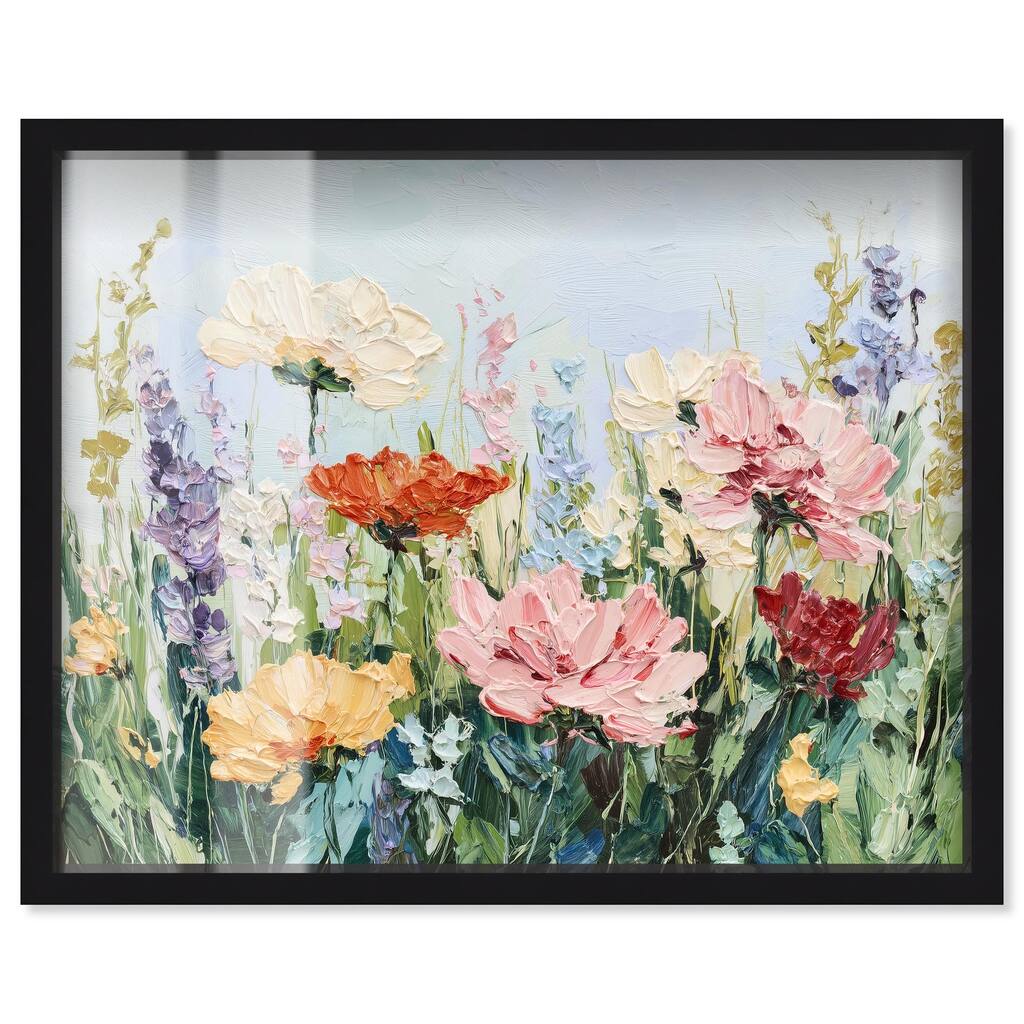 Summer Abundance III Shadowbox by Art Remedy