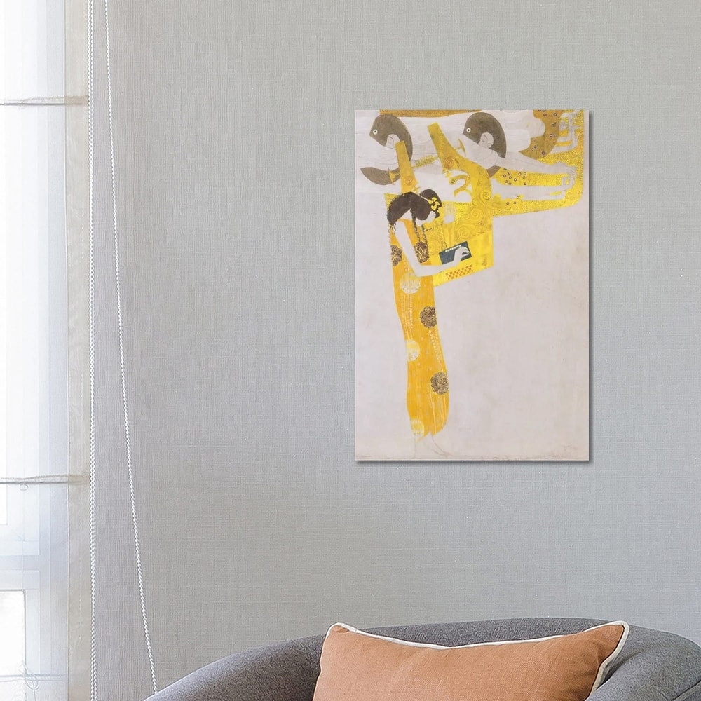 iCanvas "Poesie 1902" by Gustav Klimt Canvas Print