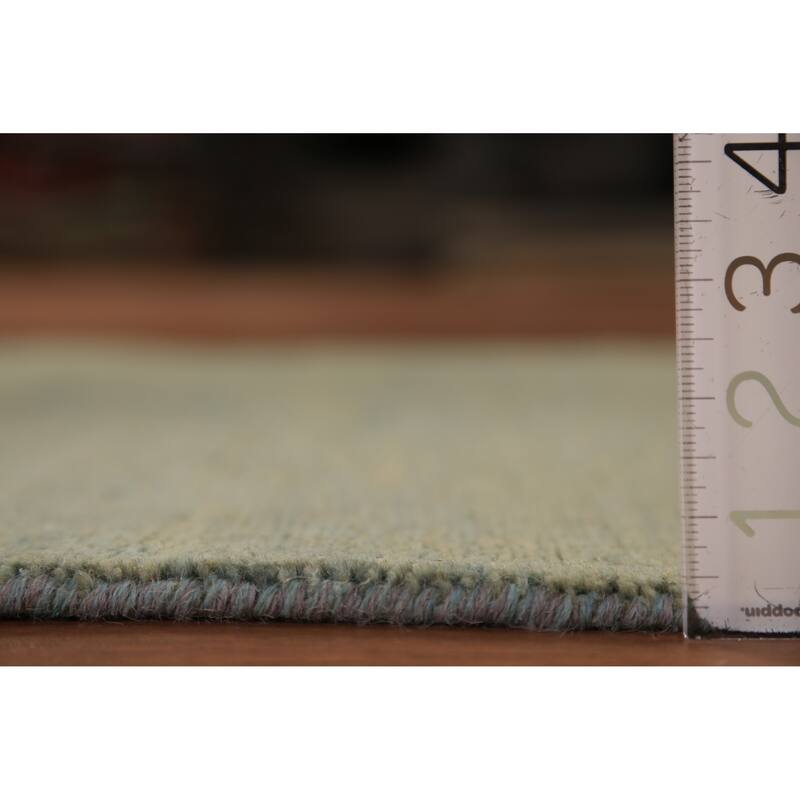 Modern Gabbeh Oriental Rug Handmade Bedroom Wool Carpet - 2'9" x 3'10"