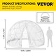 preview thumbnail 6 of 7, VEVOR Garden Dome Bubble Tent Upgraded Geodesic Dome Greenhouse