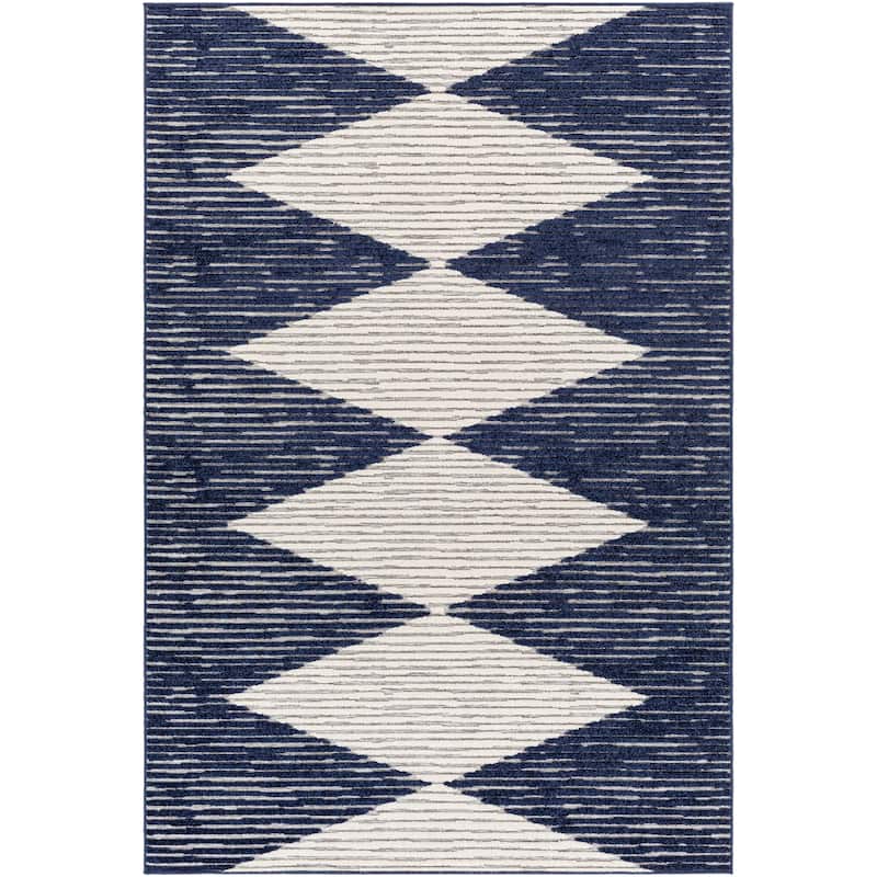 Livabliss Vale Global Diamond Outdoor Area Rug