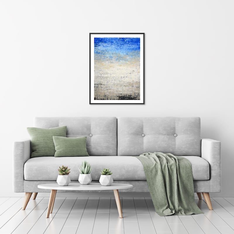 Footprints II Framed Print Wall Art by Norman Wyatt Jr.