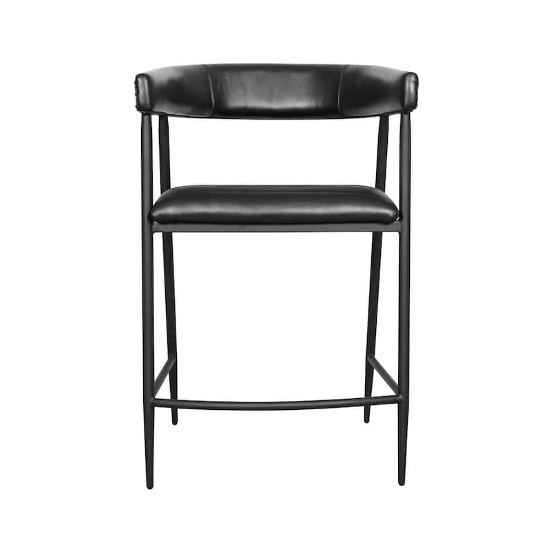 Classic Home Preston 26" Leather Counter Stool