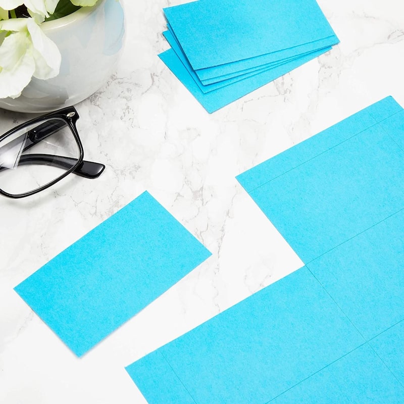 Stockroom Plus Blue Business Cards, 50 Sheets of Printable Cardstock Paper (500 Blank Cards)