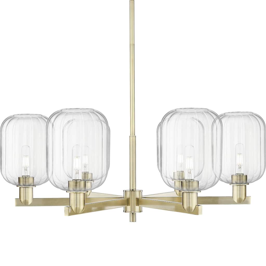 Innovations Lighting 716-6CR-14-24 Preston Chandelier Cylinder Preston