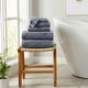 preview thumbnail 15 of 197, Linery & Co. Cotton Diamond Waffle Texture Bath Towels