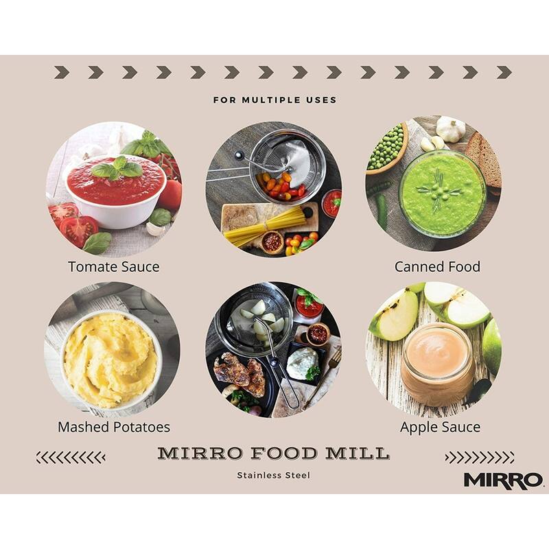 Mirro 3.5-Qt. Stainless Steel Food Mill