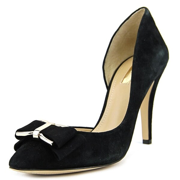 BCBGeneration Chester Women Pointed Toe Suede Black Heels