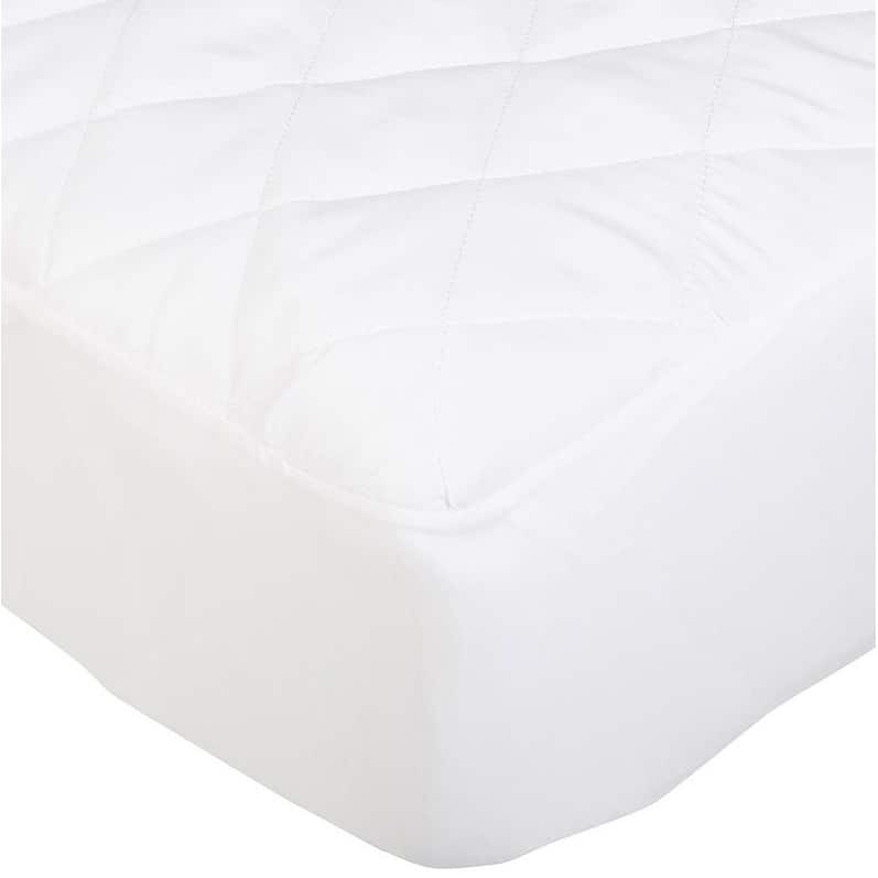 Quilted Fitted Down Alternative Hypoallergenic Mattress Pad Protector