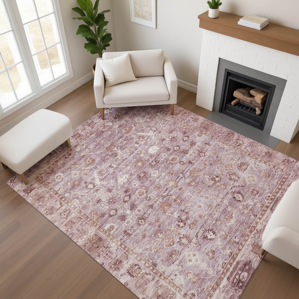 Premium Washable Super Soft Vintage Traditional Mayfield Rug