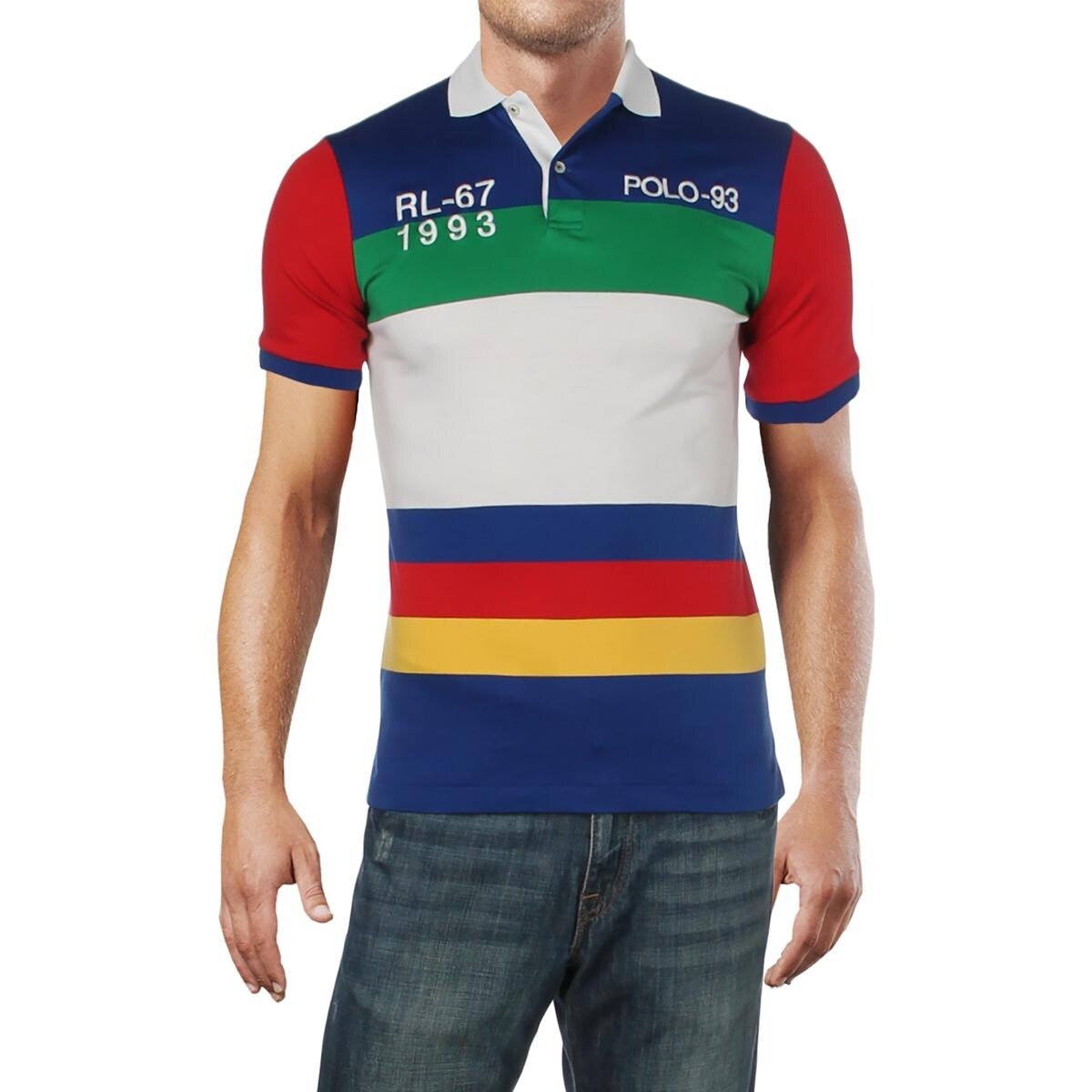 Shop Polo Ralph Lauren Mens Polo Shirt Classic Fit Short Sleeves