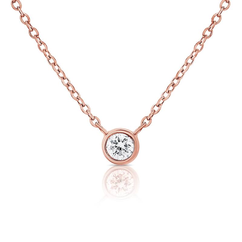 Joelle Collection 14K Gold Diamond Necklace