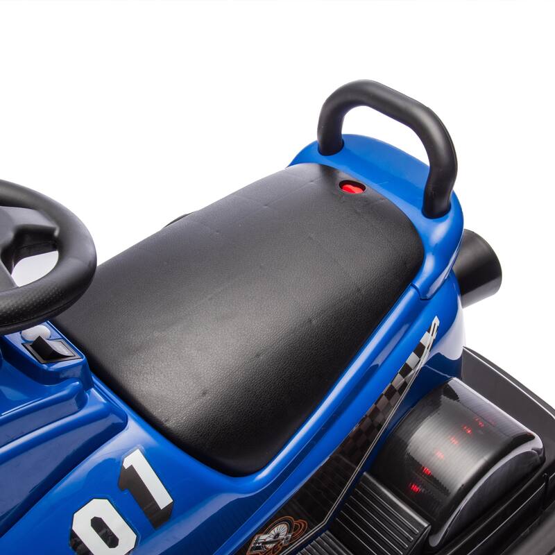 12V Kids Electric Bumper Car, Dual Motors, 360° Rotation, LED Flow Lights, Music, Horn & Fun Collision Effects for Ages 3-5