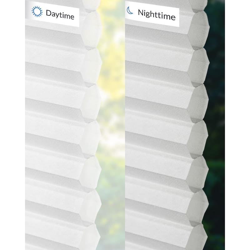 Chicology Cordless Light Filtering Cellular Shade Insulated Honeycomb