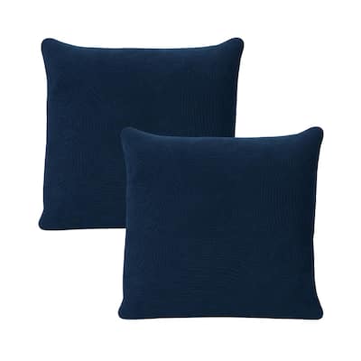 Accent Pillow Cover with Insert - Premium Quality, Soft Elegant Finish - 2 Pack