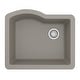 preview thumbnail 50 of 55, Karran Undermount Quartz Single Bowl Kitchen Sink Concrete