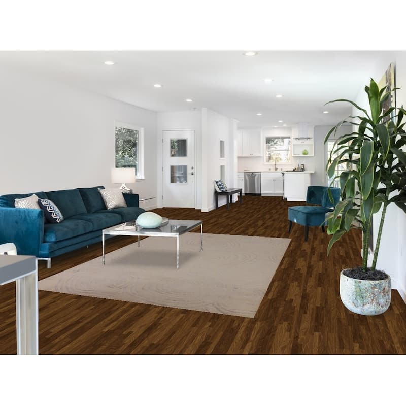 Gabbeh Oriental Area Rug Hand-Knotted Wool Carpet - 5'11" x 8'7"