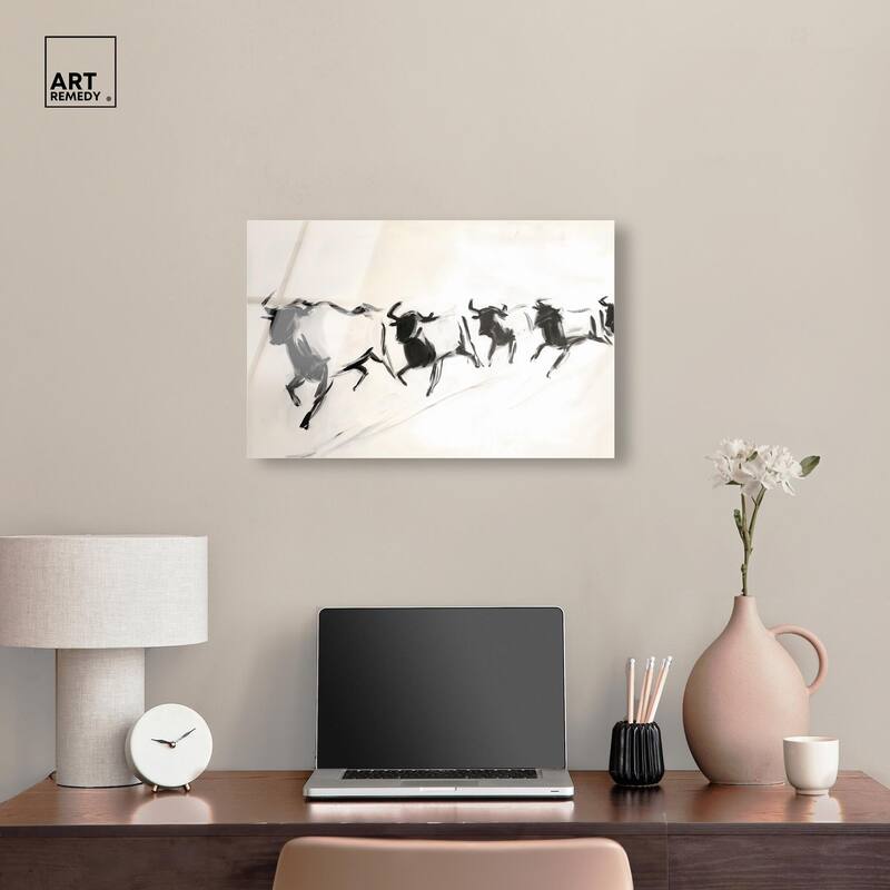 Bovine II Acrylic by Art Remedy, Ready to Hang